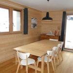 salle à manger, location chalet champ benoit valmorel appartement ski