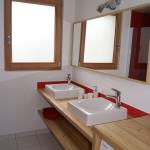 salle de bain, location chalet valmorel appartement ski