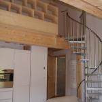 mezzanine, chalet jacuzzi sauna spa location