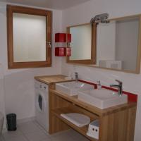 salle de bain, location chalet valmorel appartement ski